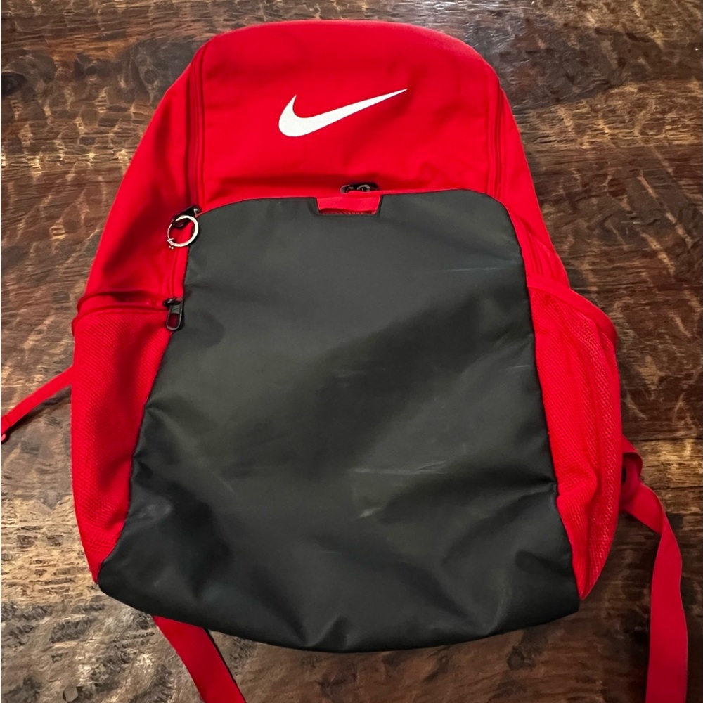 Red Nike Brasilia XL 9.5 Backpack